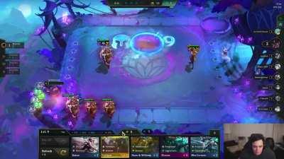 I got a clutch Volibear 3 in a Grandmasters lobby after selling my entire board to win vs a Lucian 3. Sorry, I couldn't contain my manic laughter. For anyone interested, the full gameplay is on my YT Channel. :)