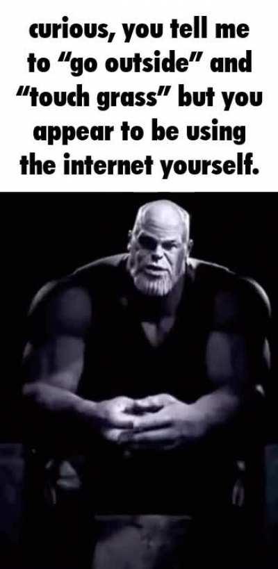 A protection for when you get caught lacking