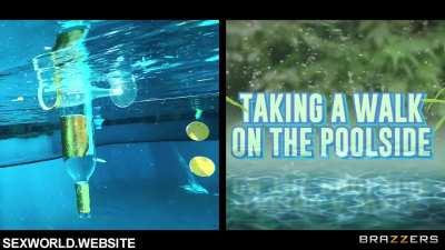 Taking A Walk On The Poolside, Victoria June JMa