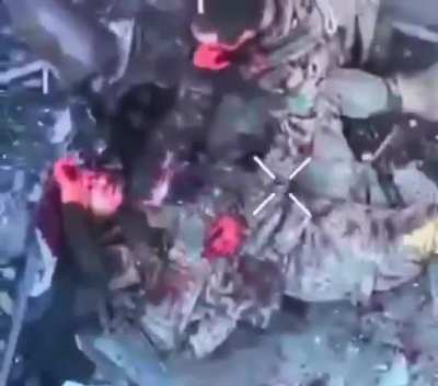 The Knife Fight from Russian drone pov