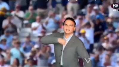 Very Mature innings, he has taken a single after hitting a six, vErY MaTurE knock