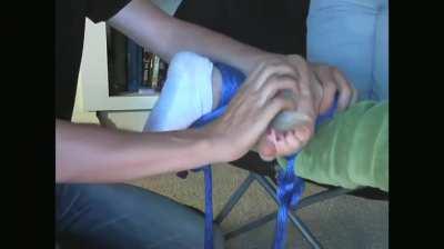 Zoey's insanely ticklish feet