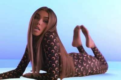 Madison in her music video for ‘Baby’