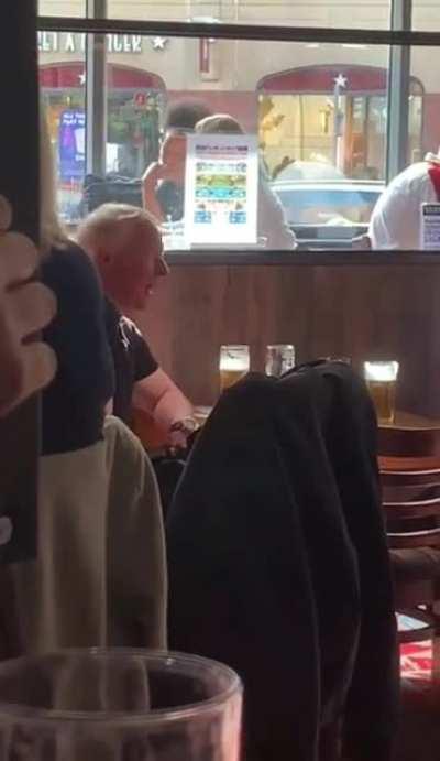 Imagine sitting opposite this guy..