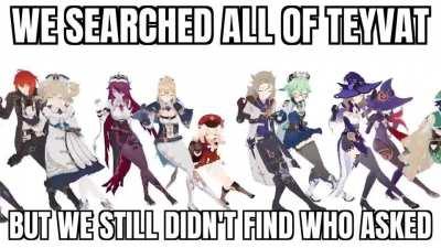 Where's Aether, Xiao and Eula? They filmed this video, of course