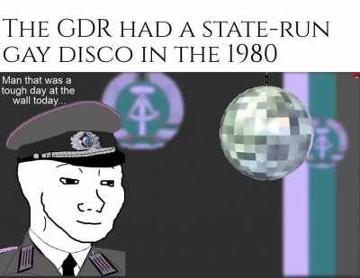 The GDR was wild