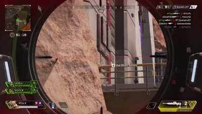 Never underestimate a man with a Kraber who wants his banners.