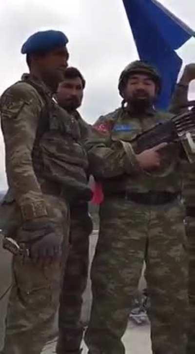 Uyghur militias warn China speaking Mandarin Chinese