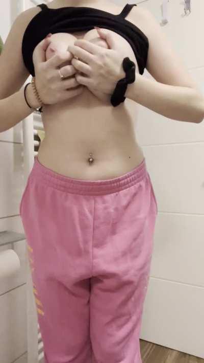 Waiting in bathroom to get destroyed from you