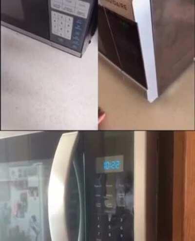 Just some dudes singing with their microwaves (and one girl)