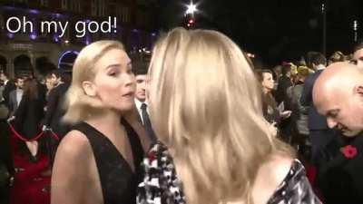 Natalie Darmer and Jennifer Lawrence. irtr