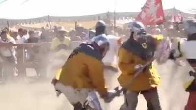 You can relive the small battles of crusade times now