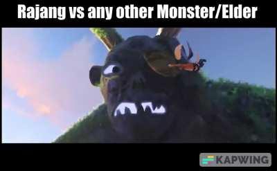 Not enough people talk about how Bagel or Nerg actually kick Rajang's ass in the turf wars.