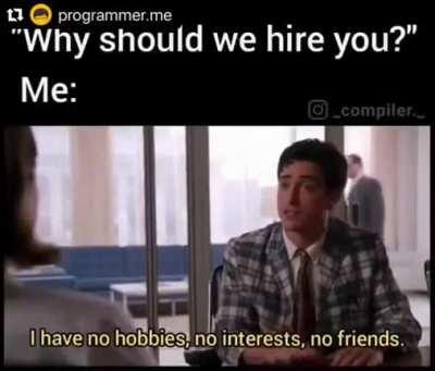 Getting hired at a FAANG be like