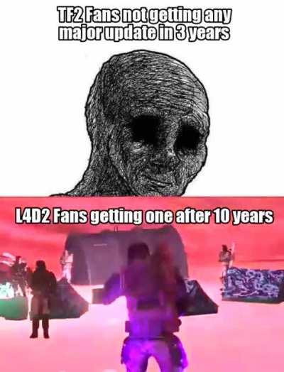 As a fan of both, Im happier either way