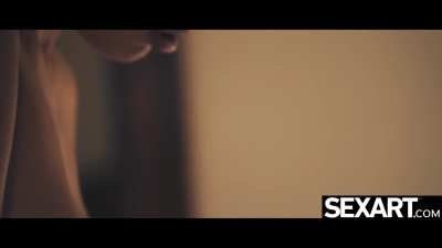 Her facial expressions as she rides his dick...