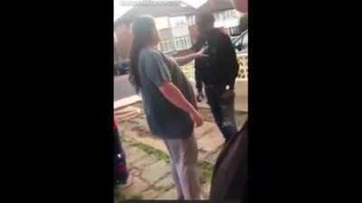 He just waited to load the punch