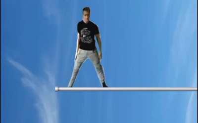 Flag of Man but music made him lose control