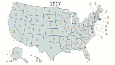 Most googled starter by year