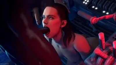 Rey's blowjob training (LocJaw)