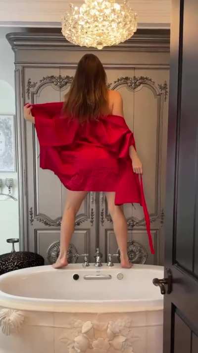 Amanda Cerny getting ready to take me out on a date before she pegs me deep into the night