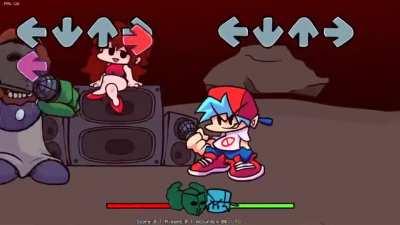 tricky started smoking. big mistake