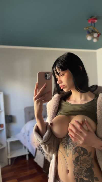 Let's see if u can survive a night between these tits