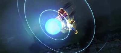 Gogeta's LF vs Shenron (Landscape mode)