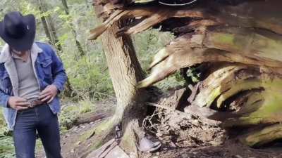 Cadence Caliber fucking Brent Ray Fraser outdoors