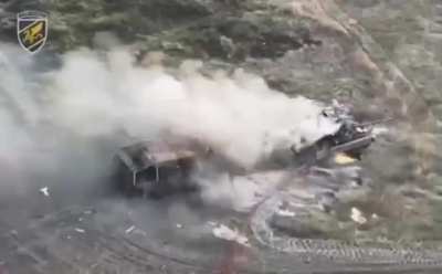 💥The Armed Forces of Ukraine stopped the assault and destroyed two Russian tanks in the Pokrovske direction. 