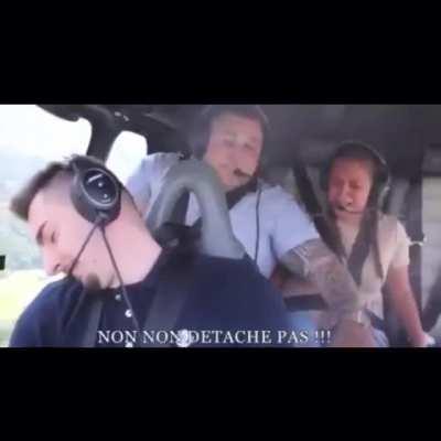 When your pilot falls asleep.