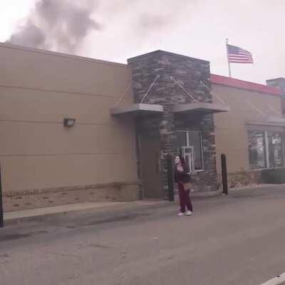 Building on fire? Never fear, Karen’s here!...