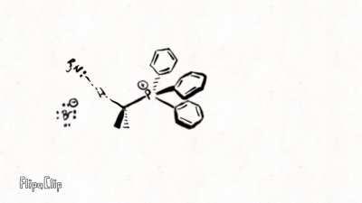 Stop motion animation of a Wittig reaction