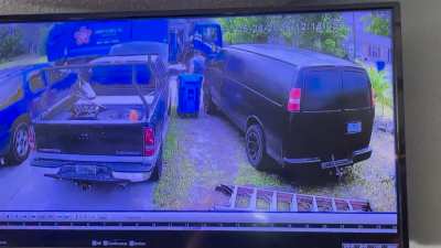 My husband panicking because he didn’t think garbage ran on Memorial Day.