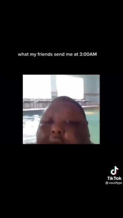 Haha fat man cry distorted, funny