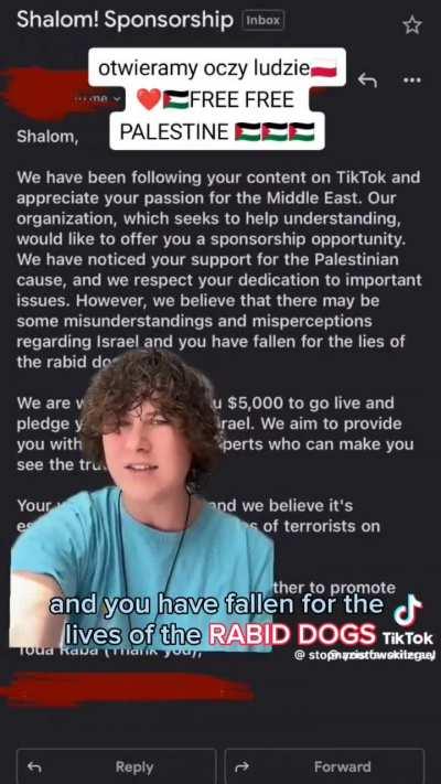 Another case of them trying to silence influencers for money