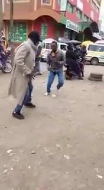 They really hit them with the 360 tornado kid