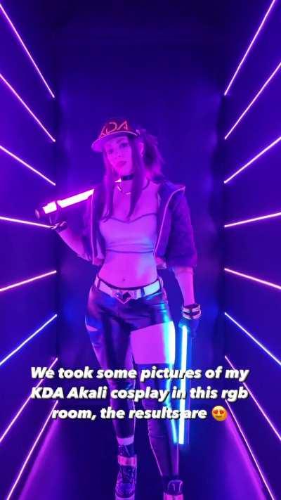 Enji as KDA Akali