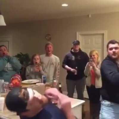 [NSFL] WCGW if i try to chop a sausage with a sword while holding it with my mouth?