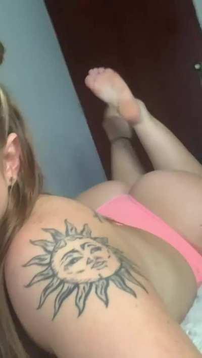 I hope your dick explodes when you see my fat ass