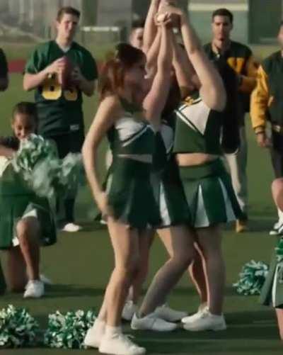 Emily Meade shows off her booty