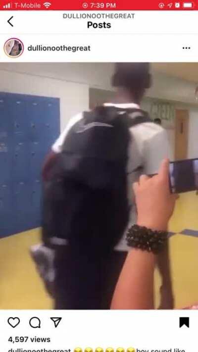 Bruce cousin been getting slapped wayyy b4 he went to toe to toe with KING VAMP