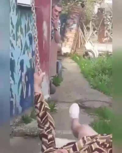 Swinging like you don't care.