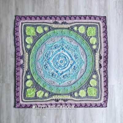 Turning 6km of yarn into 3 blankets