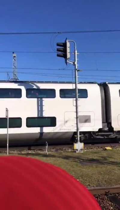 The sound of France’s new TGV…