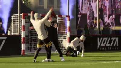 Finally got round to trying out Volta Squads, and you can score some ridiculous goals