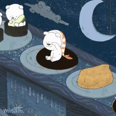 Sushi be[a]rs by Misato08280