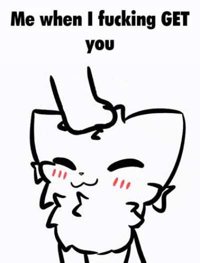 i wish i could meet a femboy irl who would pet me