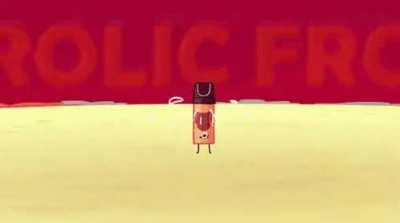 Right now, I'm like him in Animatic Battle 3, but instead of trying not to frolic, I'm trying not to look at TPOT leaks