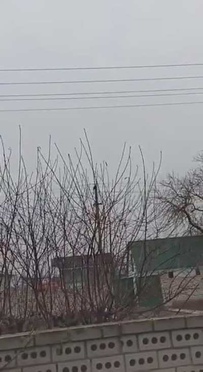 Two Russian Kh-101 cruise missiles flying somewhere over Kherson Oblast [28.11.2024]